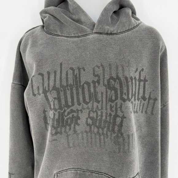 Taylor Swift Sz M/L Reputation "There Will Be No Explanation" Hoodie Oversized - Picture 3 of 6